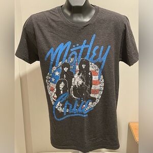 Motley Crue Women's Short Sleeve Graphic Tee - Gray